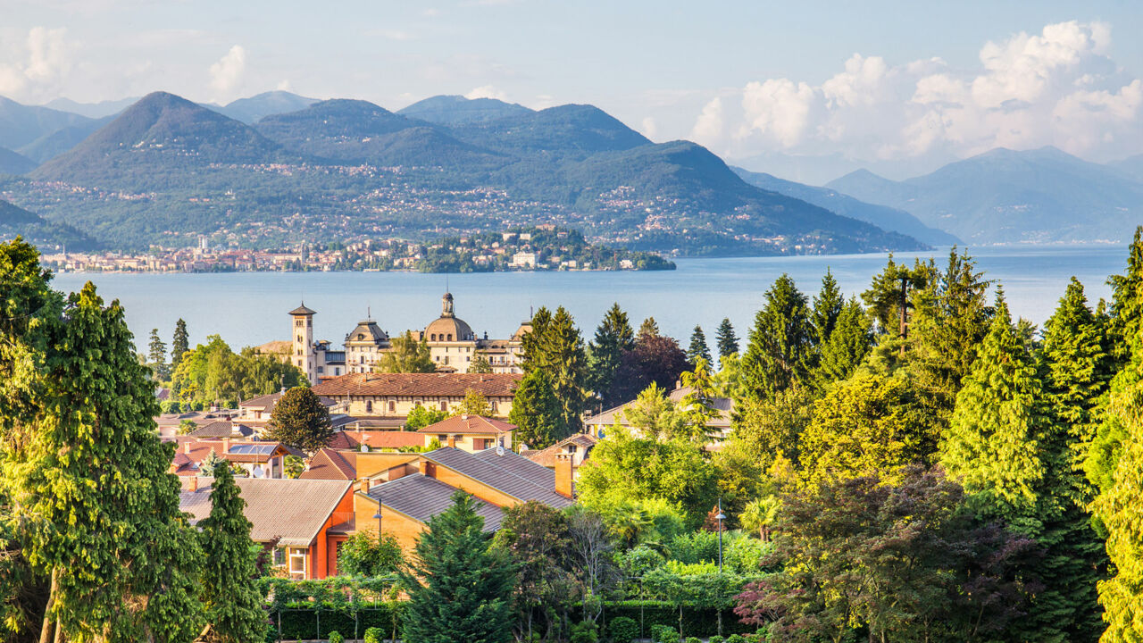 Stresa, Blick auf den Lago Maggiore