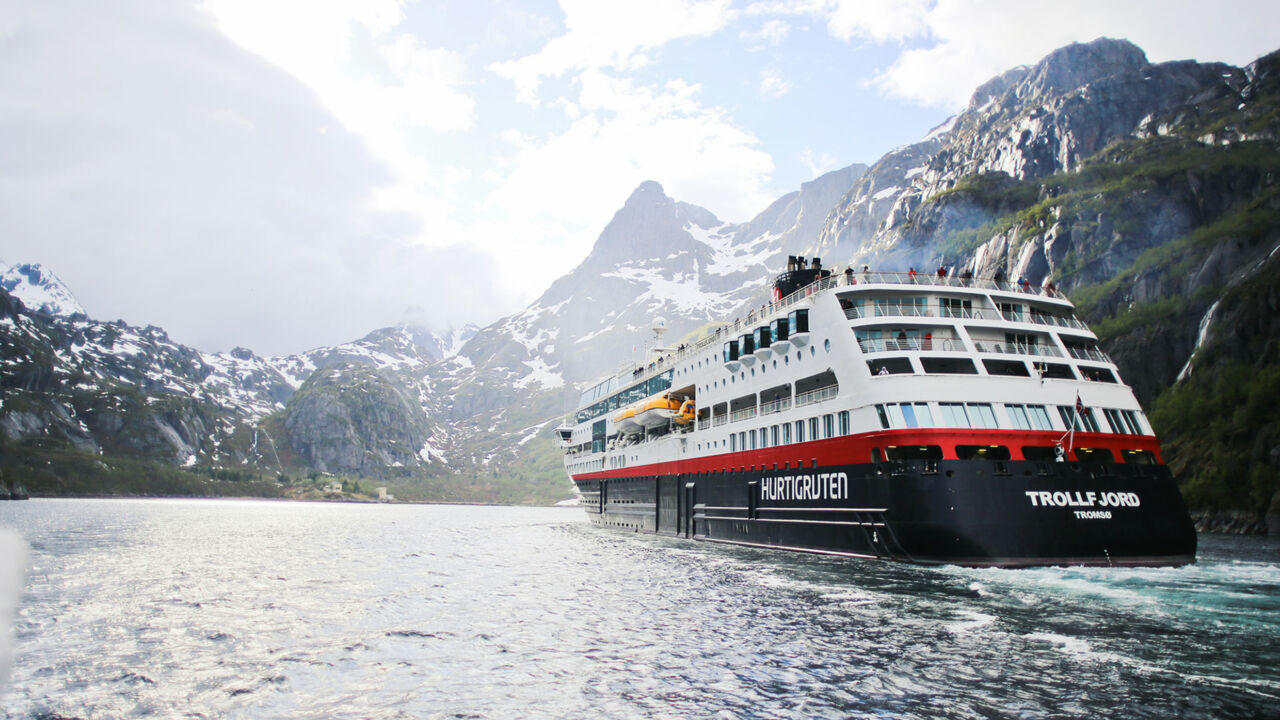 MS Trollfjord von Hurtigruten 