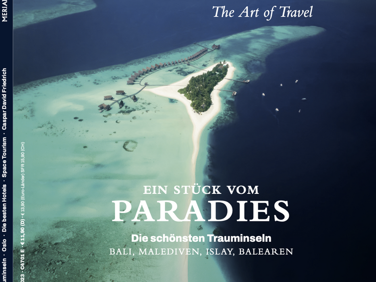 Merian Cover 6/23, Trauminseln