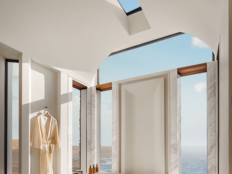 Badezimmer im One&Only Kéa Island