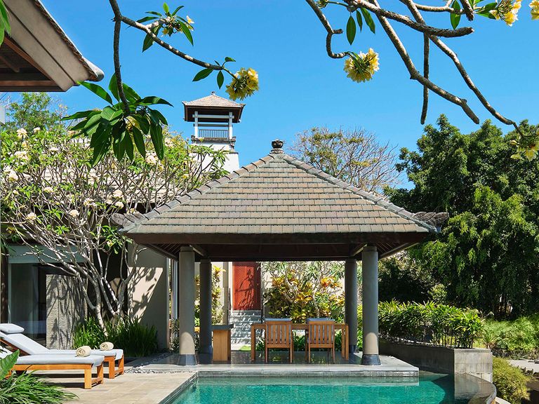 Privater Pool im Umana Bali