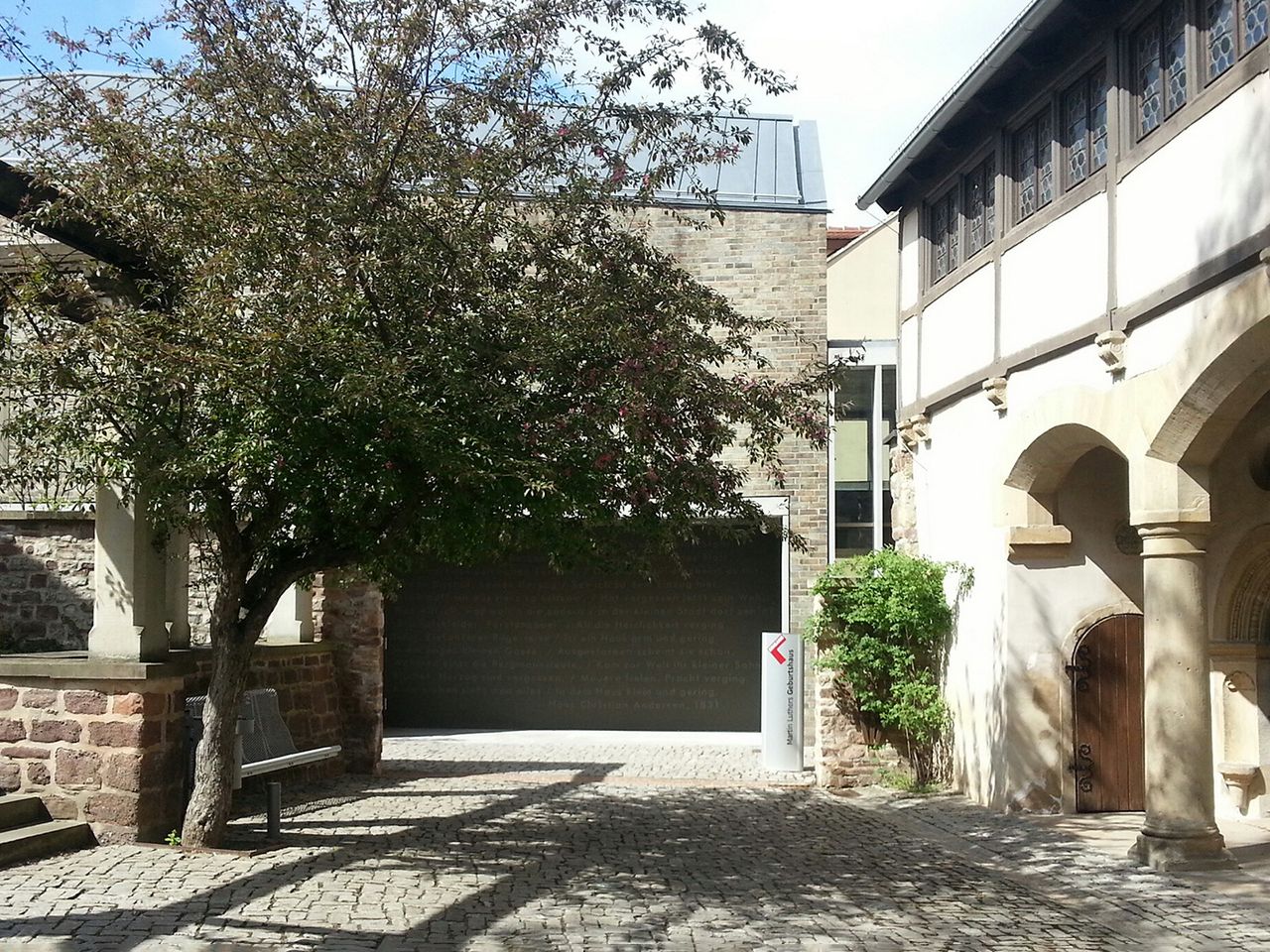 Luther Geburtshaus in Eisleben, Sachsen-Anhalt