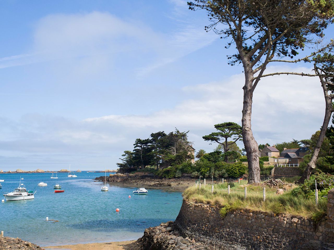 Île de Bréhat in der Bretagne