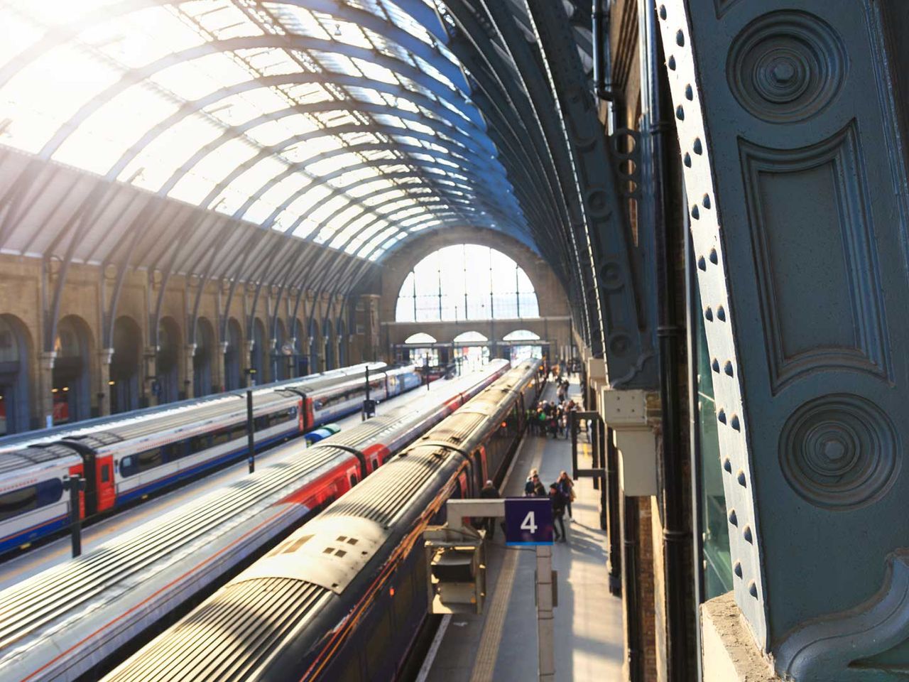Harry Potter Drehorte, King‘s Cross Bahnhof London