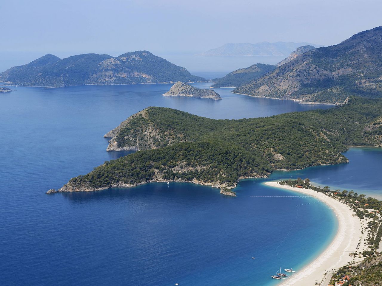 Türkei, Lykischer Weg, Ausblick bei Mugla