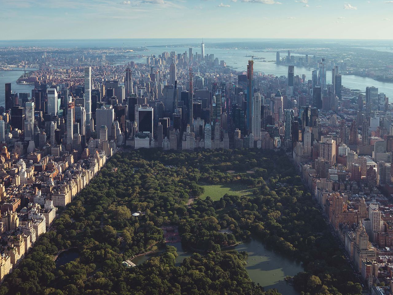 Central Park von oben