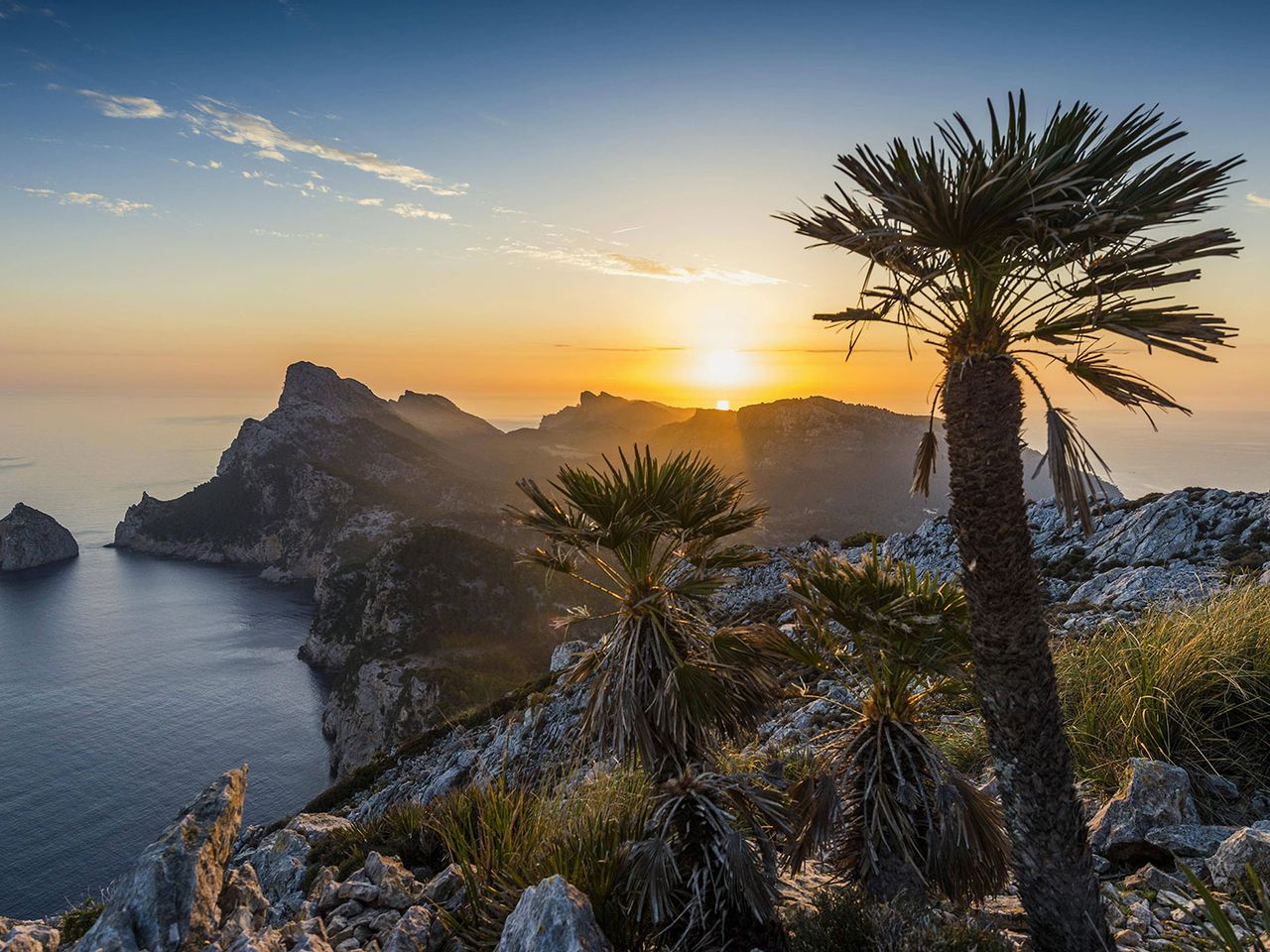 Cap Formentor bei Sonnenuntergang