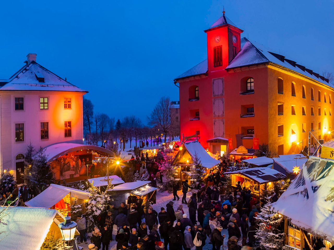 Weihnachtsmarkt auf der Festung Königstein
