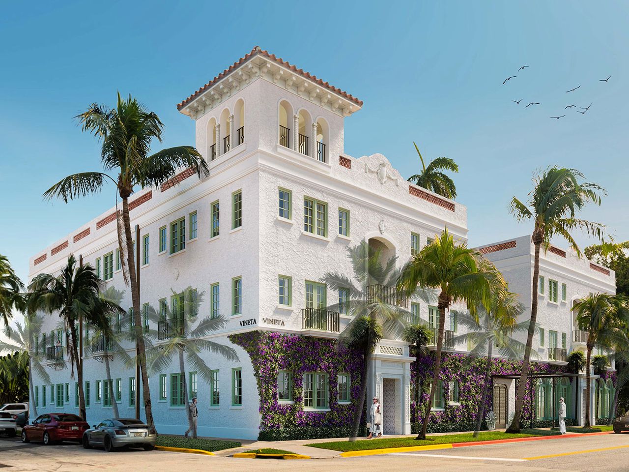 The Vineta Hotel in Palm Beach