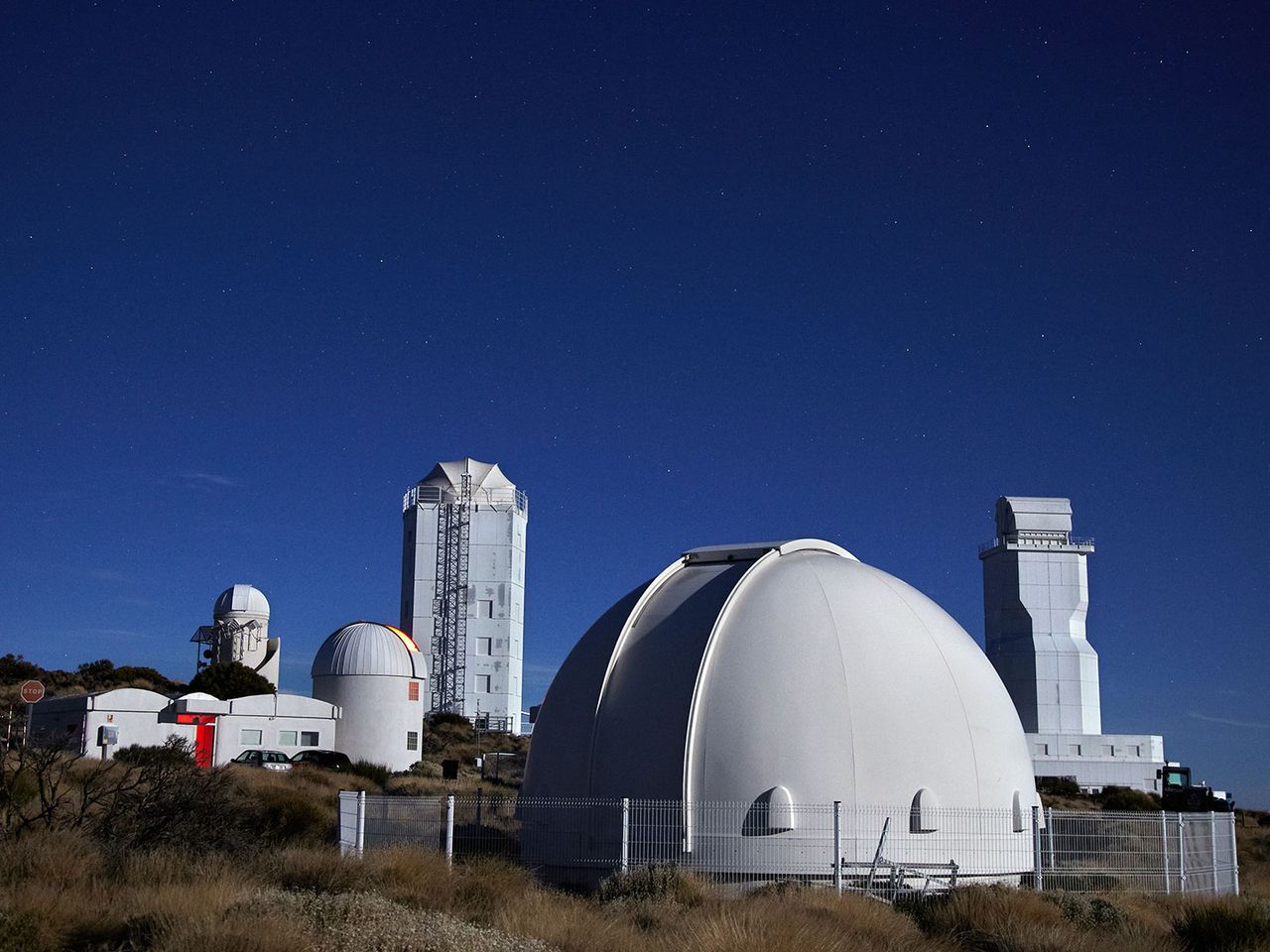 Observatorio del Teide abends