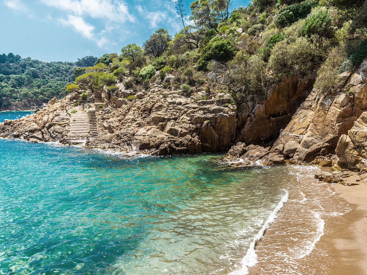 Aiguablava an der Costa Brava