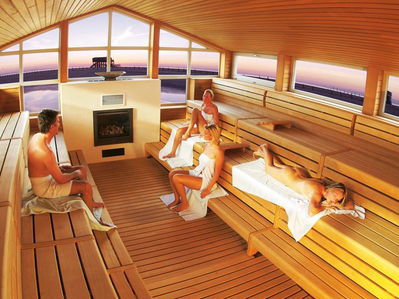 Sauna in der Dünentherme St. Peter Ording