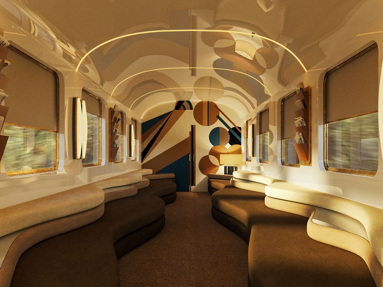 Lounge im La dolce Vita Orient Express