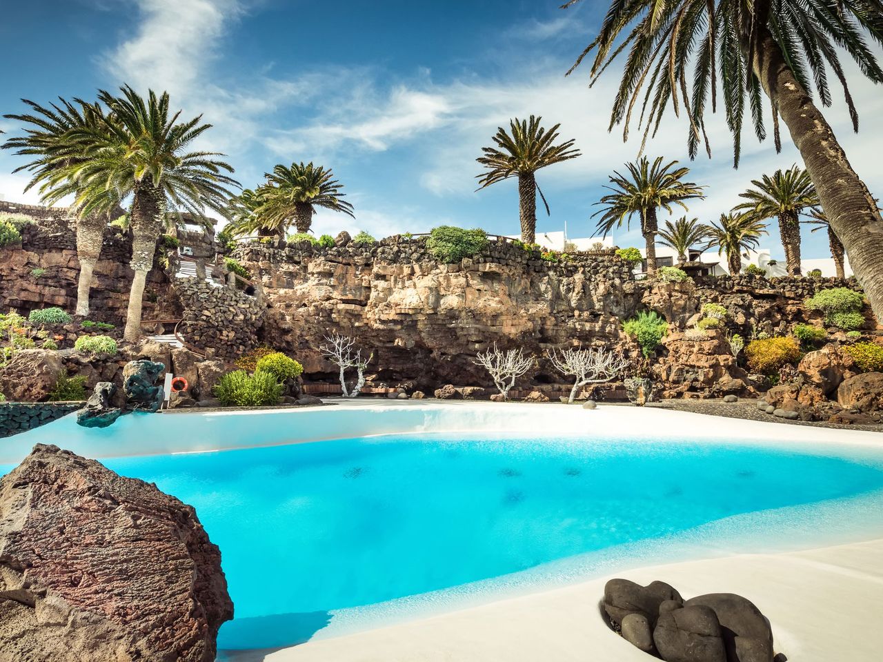 Pool in der Veranstaltungsstätte Jameos del Agua