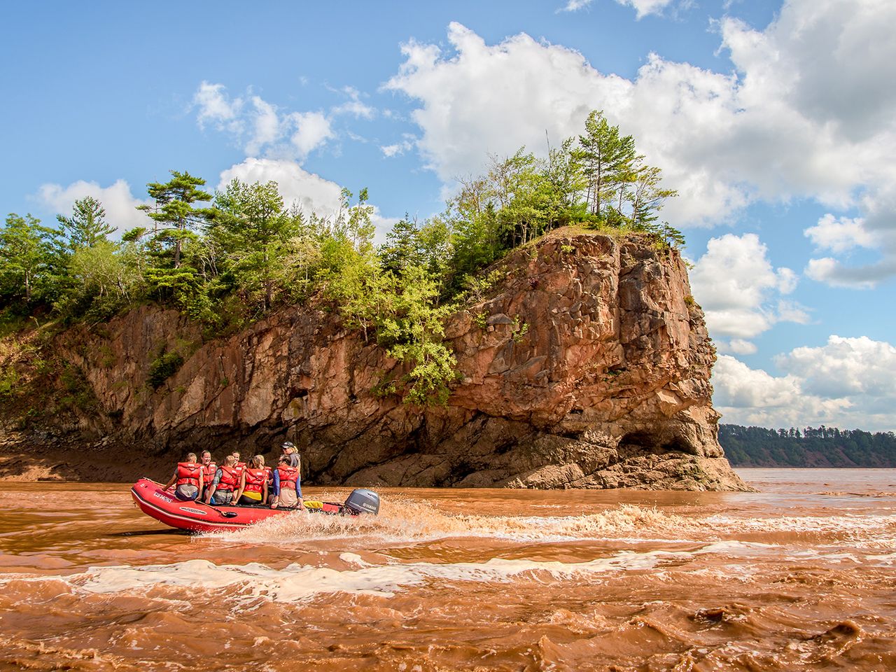 Tidal Bore Rafting Bay of Fundy, Nova Scotia