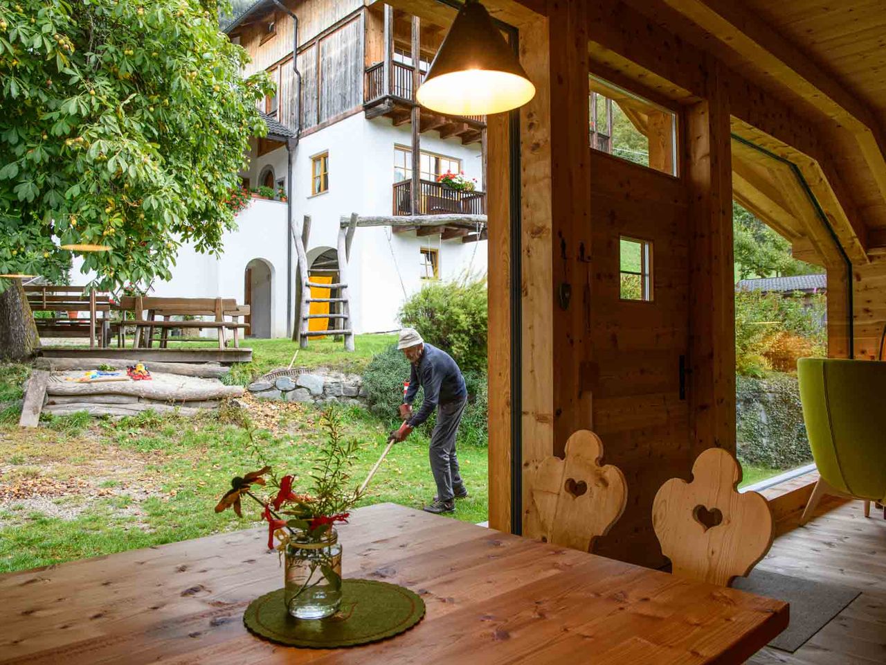 Ferienhaus auf dem Bauernhof in Südtirol