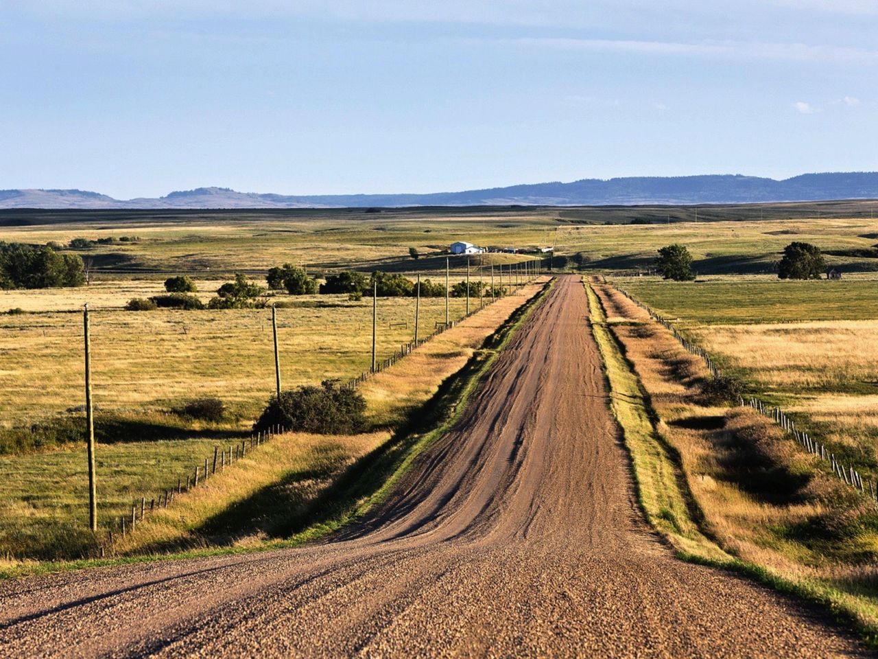 Prärielandschaft von Saskatchewan