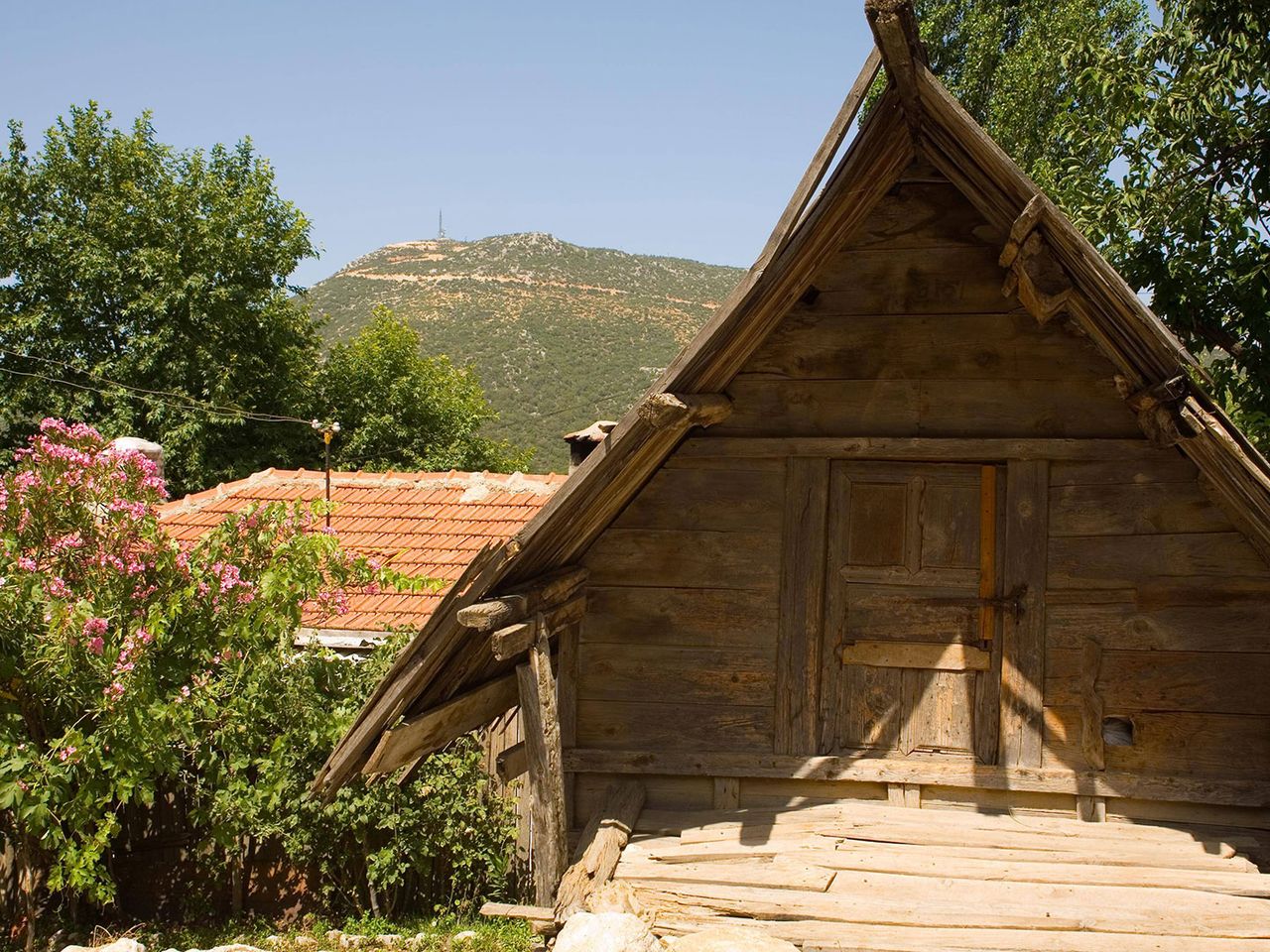Kornspeicher auf dem Lykischen Weg, Türkei