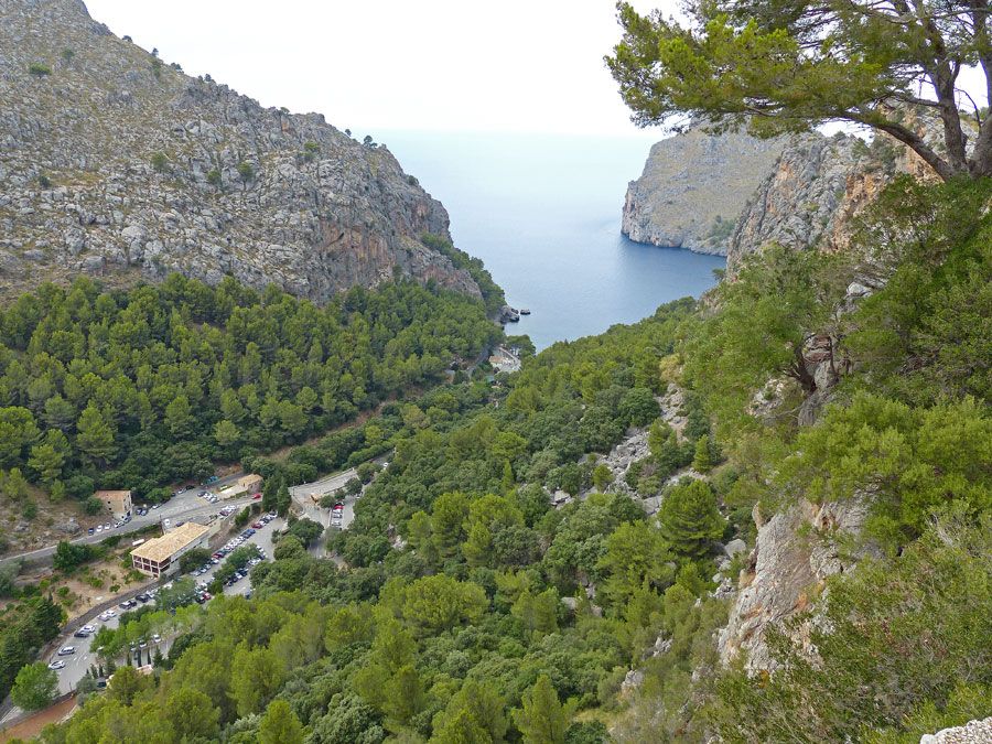 Blick auf Sa Calobra, Mallorca