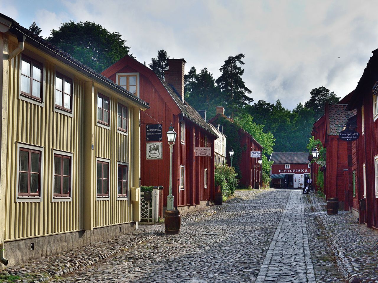 Eksjö in Südschweden, Holzstadt
