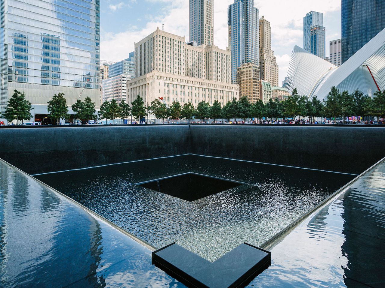 Ground Zero, Memorial Plaza, New York
