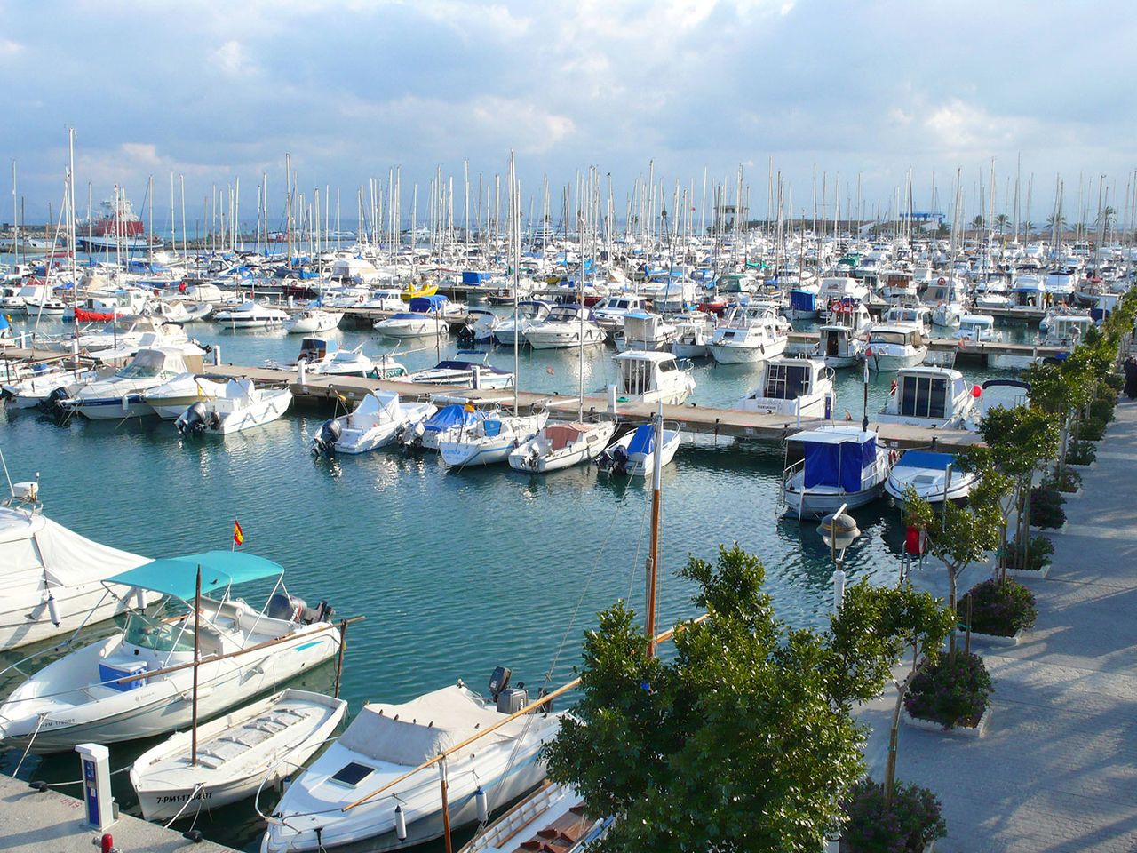 Yachthafen in Port de Pollença