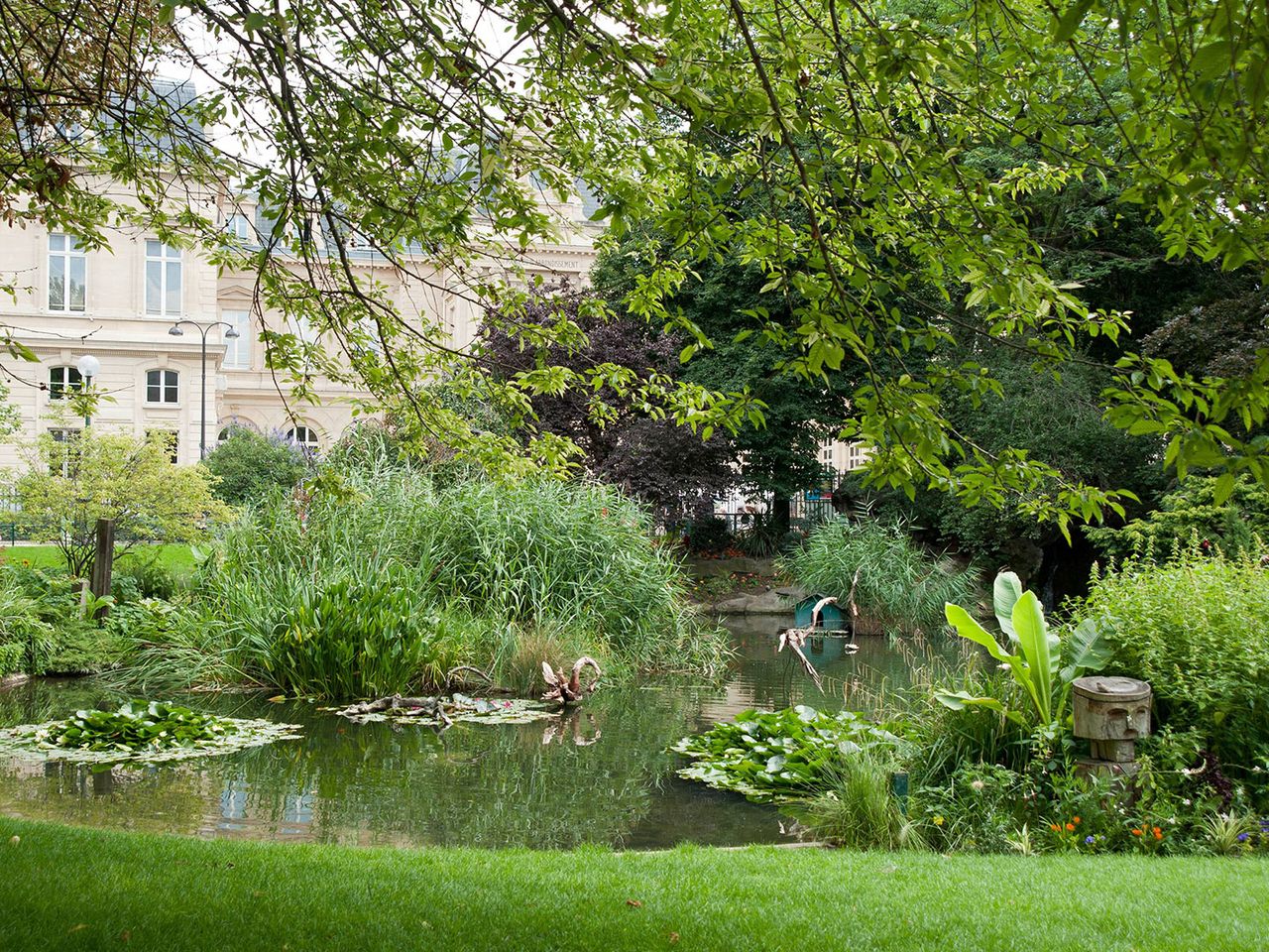Square du Temple im Marais