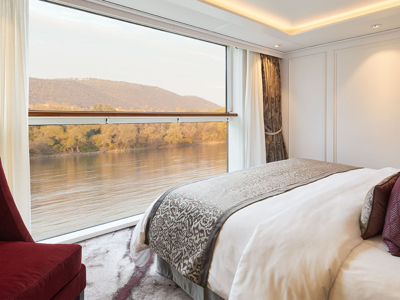 Blick aus einer Suite auf der Riverside Debussy