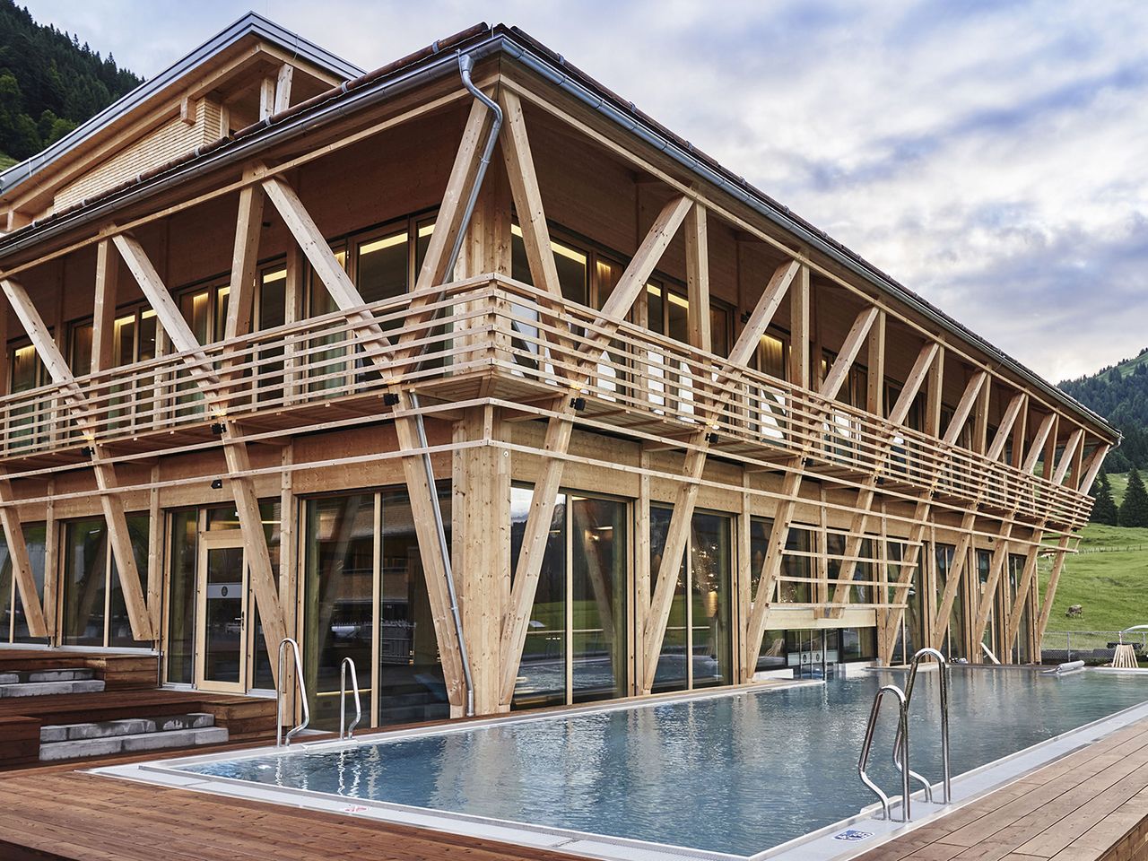 Das Mountain Spring Spa im Hubertus Mountain Refugio