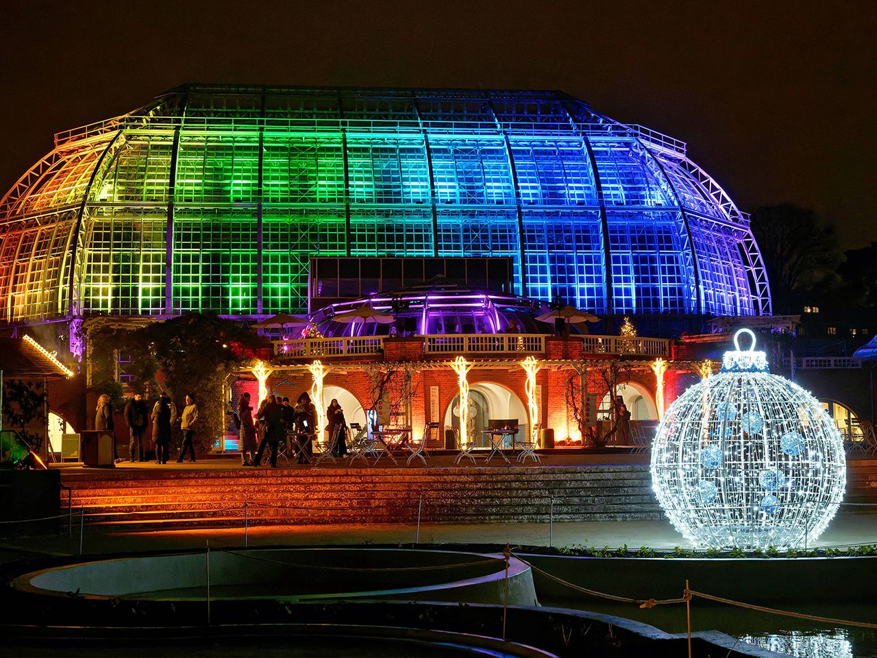 Der Christmas Garden im Botanischen Garten Berlin