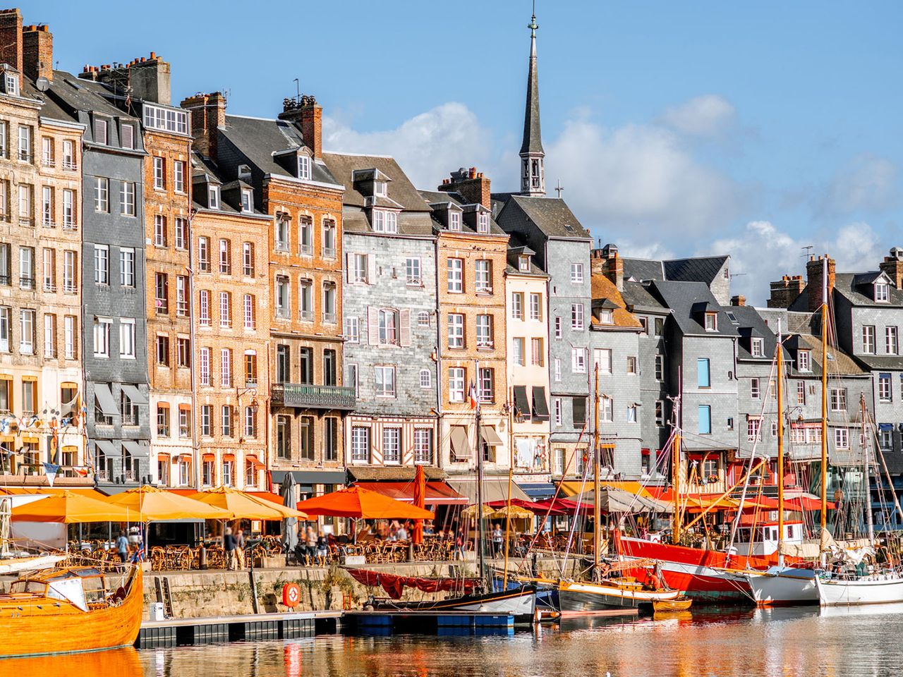 Vieux Bassin, alter Hafen in Honfleur