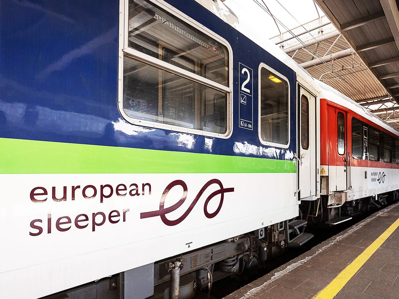 Zug des European Sleeper, Brüssel