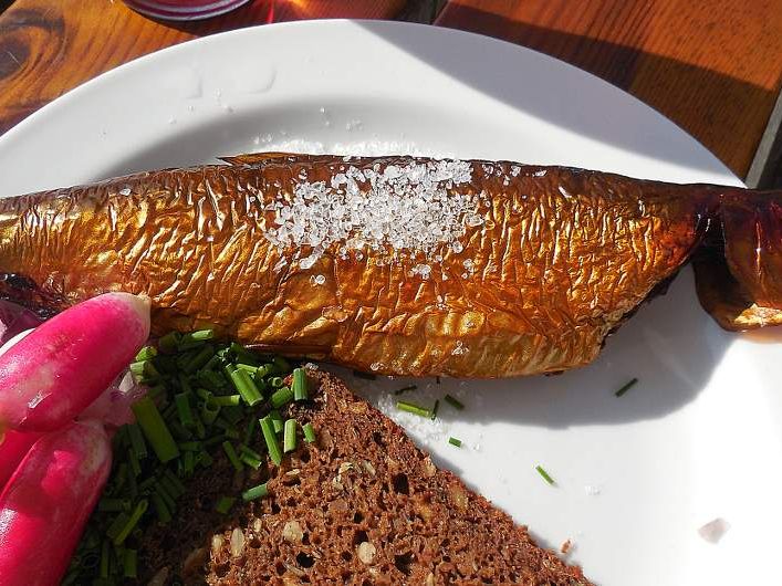 geräucherter Fisch aus der Røgeriet Svaneke