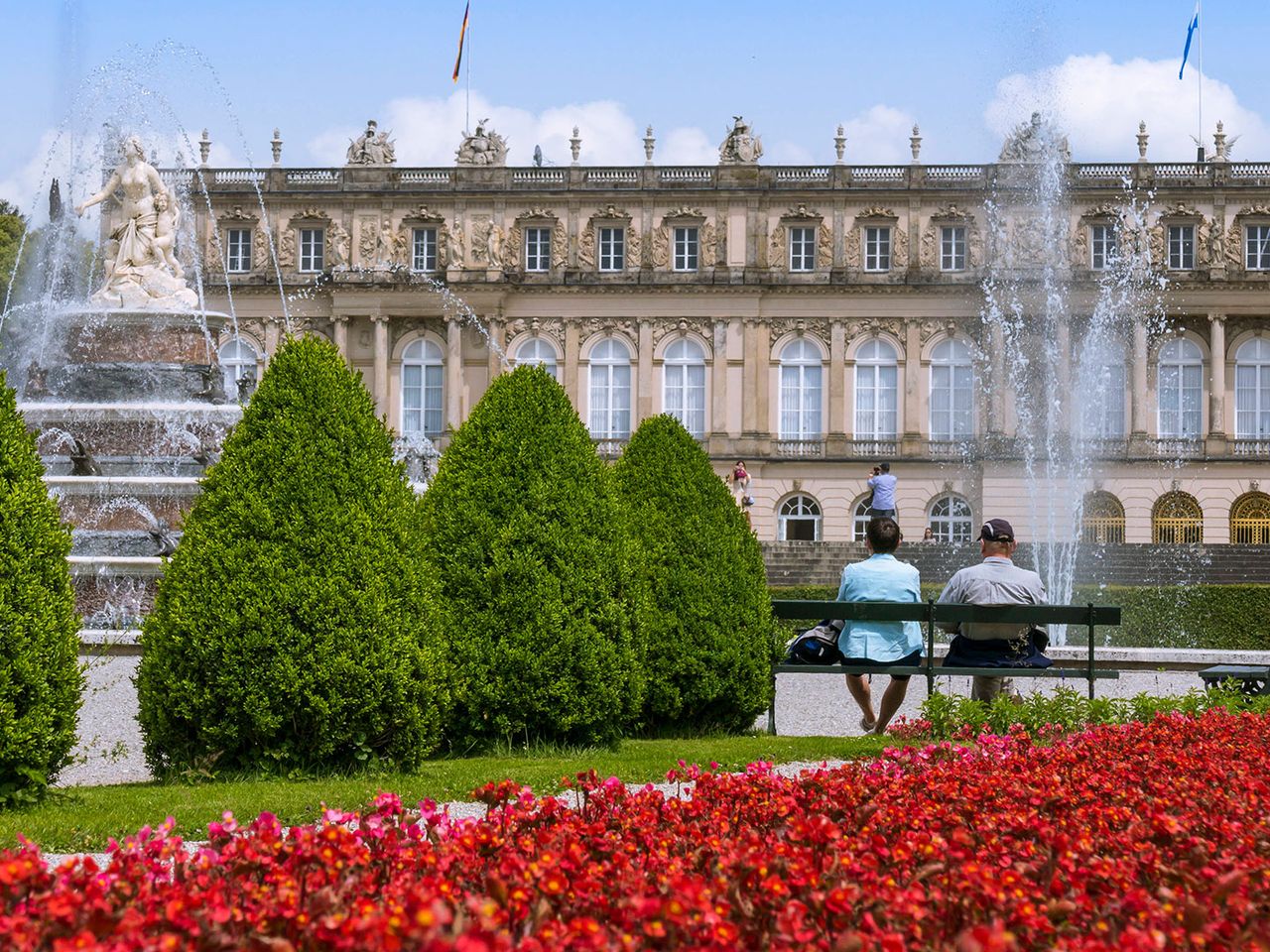 Neues Schloss, Herreninsel im Chiemsee, Bayern