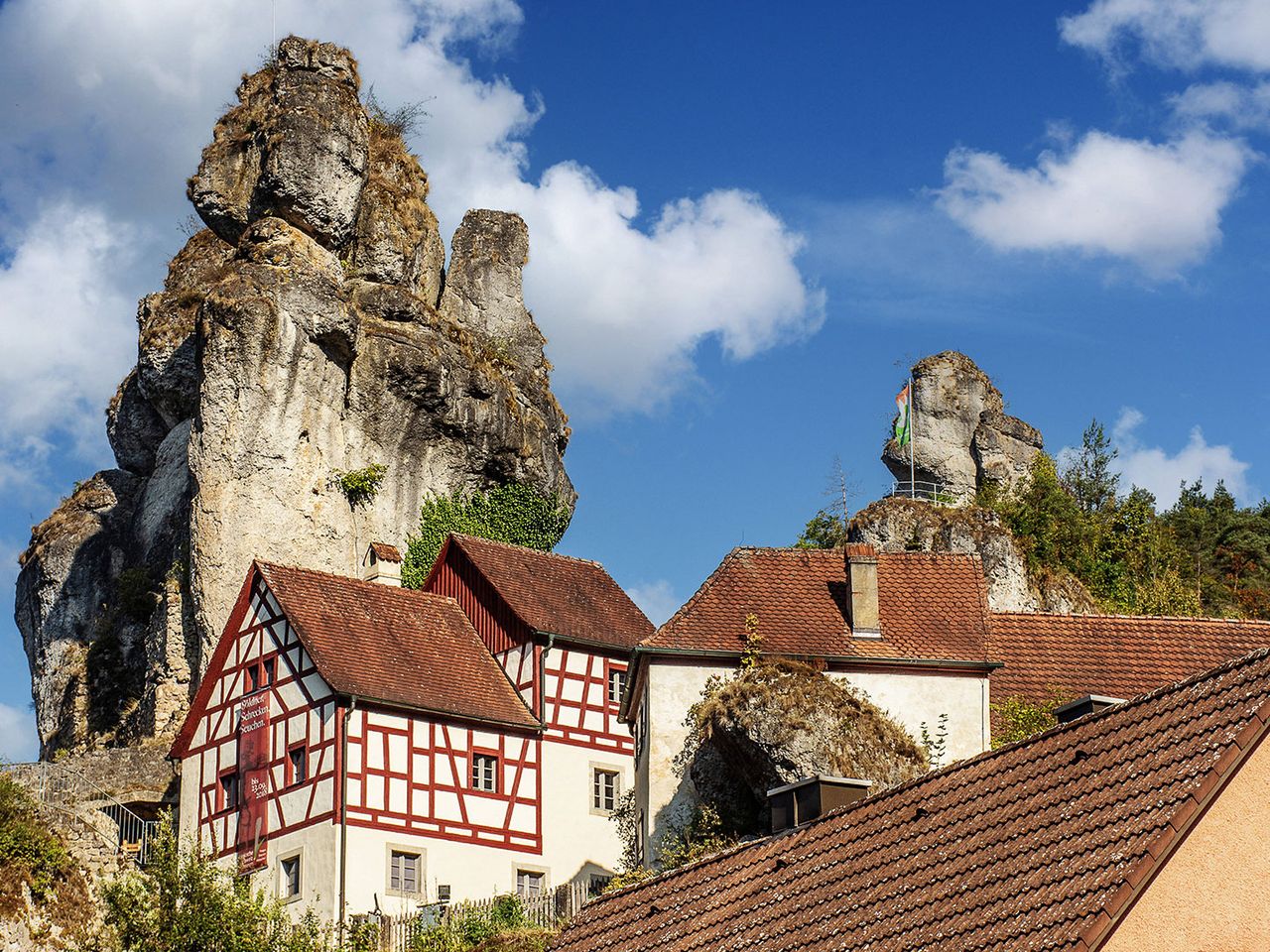 Felsendorf in Pottenstein, Fränkische Schweiz