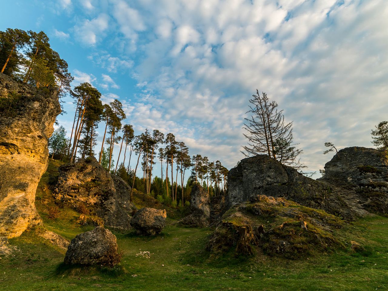 Felsformationen im Wental