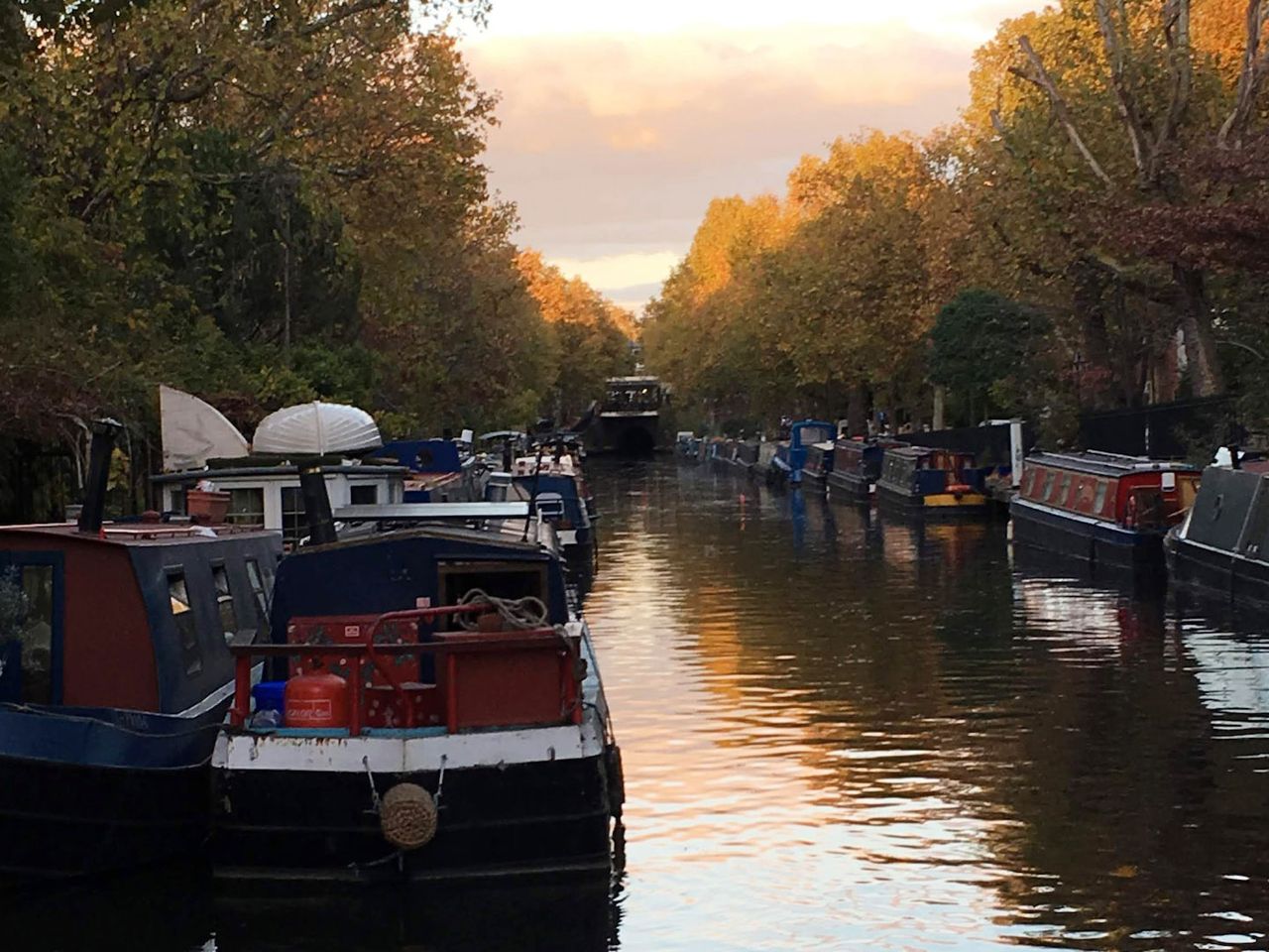 Abendstimmung in Little Venice, London