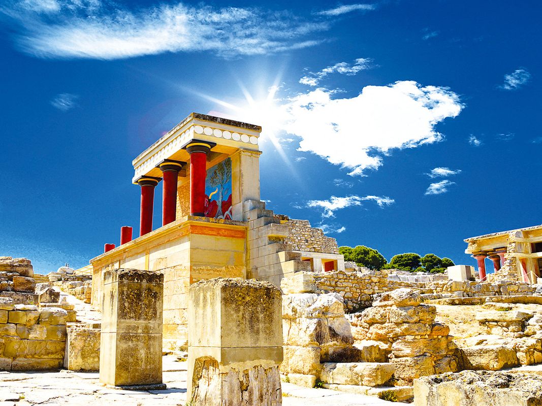 Kreta Palast von Knossos