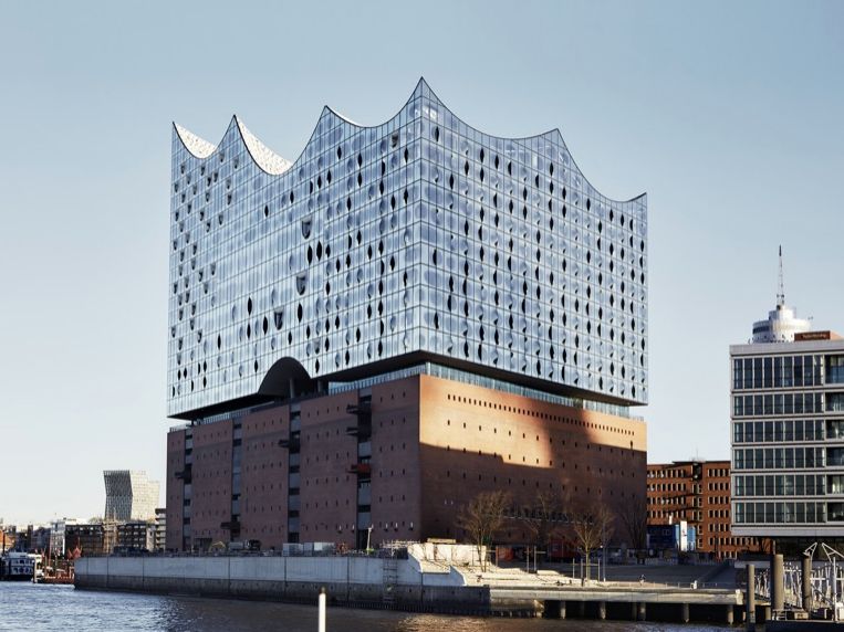 Die Hamburger Elbphilharmonie