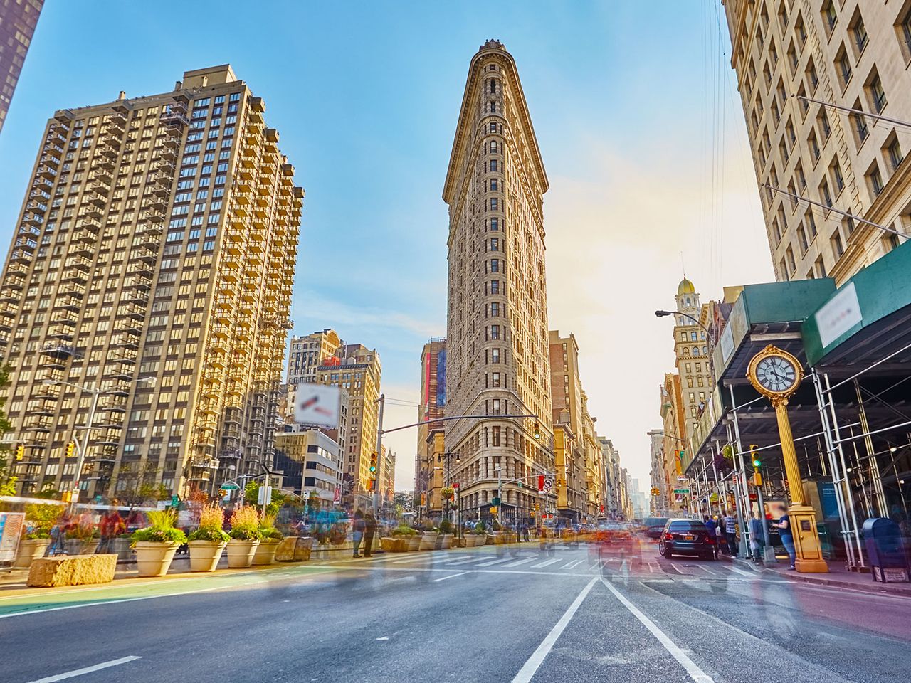Flatiron Building in New York City
