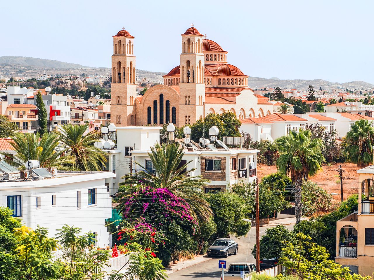 Stadt Paphos auf Zypern