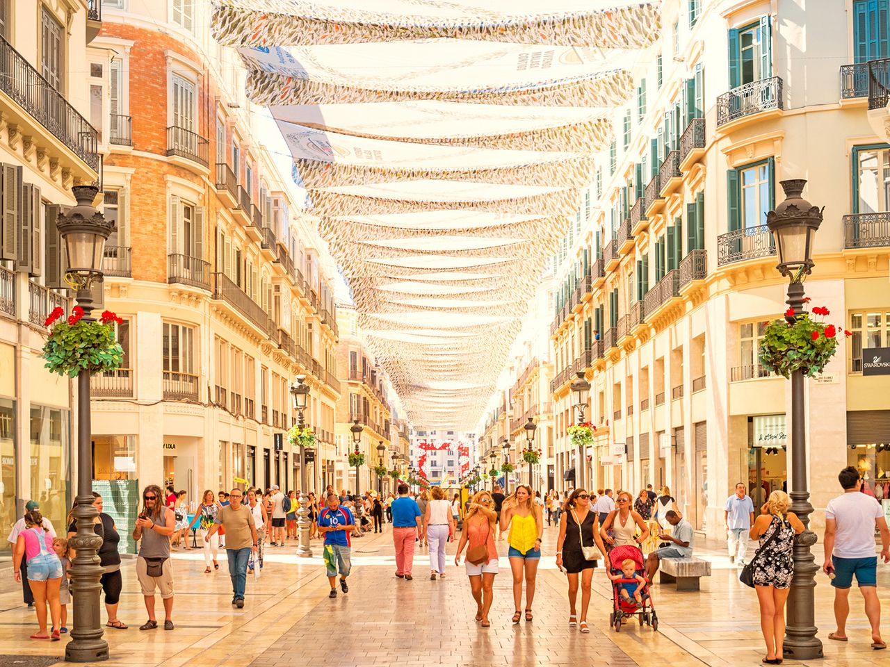 Calle Marqués de Larios in Málaga