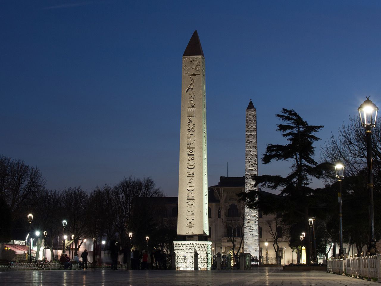 Der Obelisk des Theodosius am Hippodrom in Istanbul