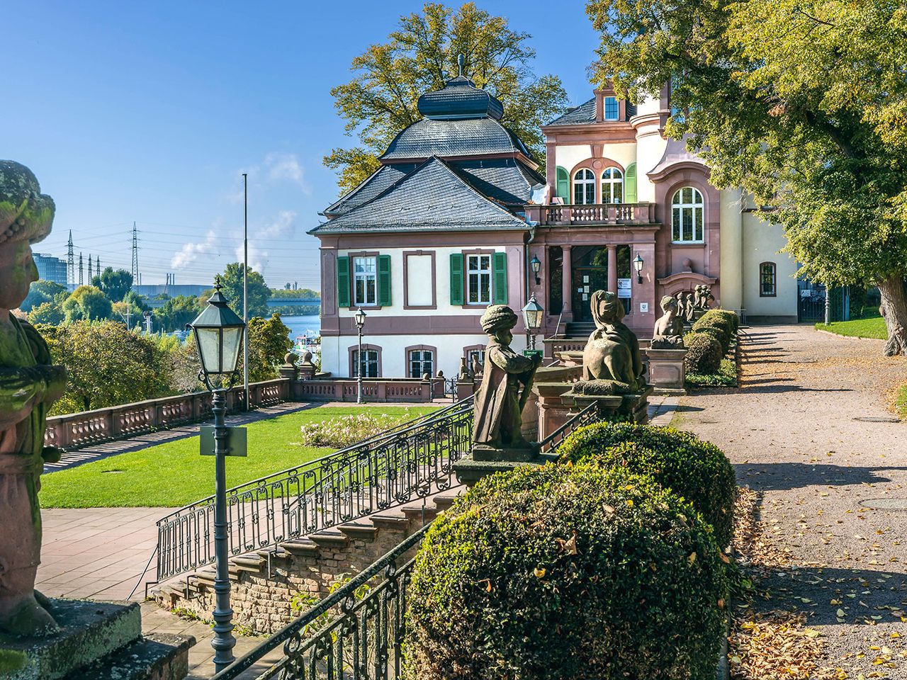 Bolongarogarten im Frankfurter Viertel Höchst