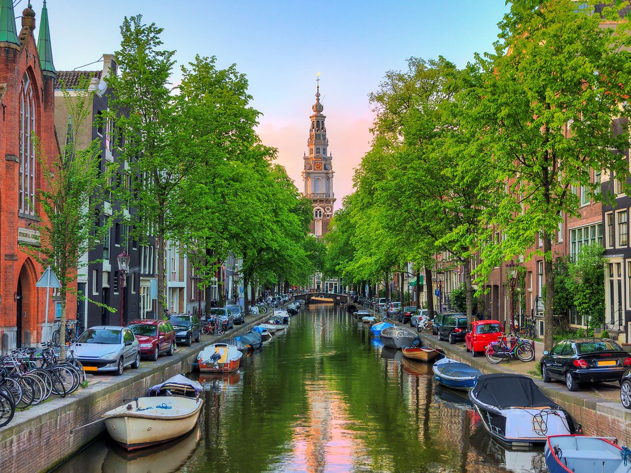 Groenburgwal-Kanal in Amsterdam