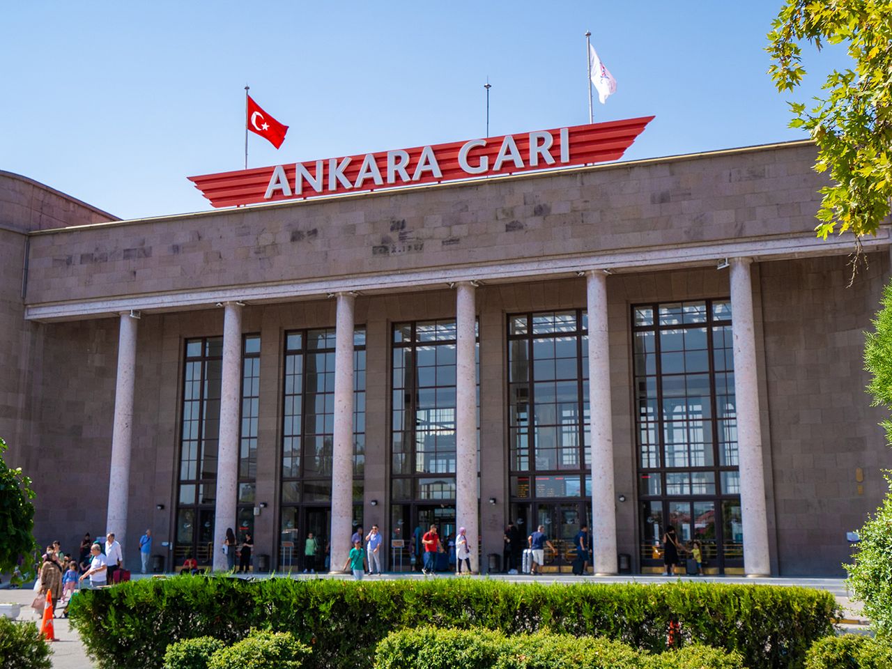 Ankara Bahnhof, Türkei