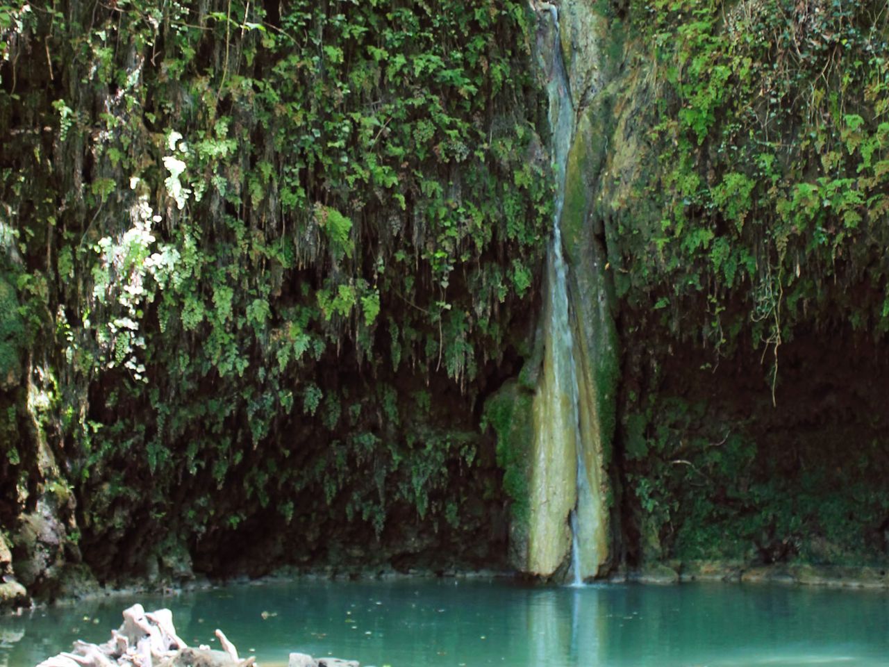 Wasserfall auf der Insel Euböa