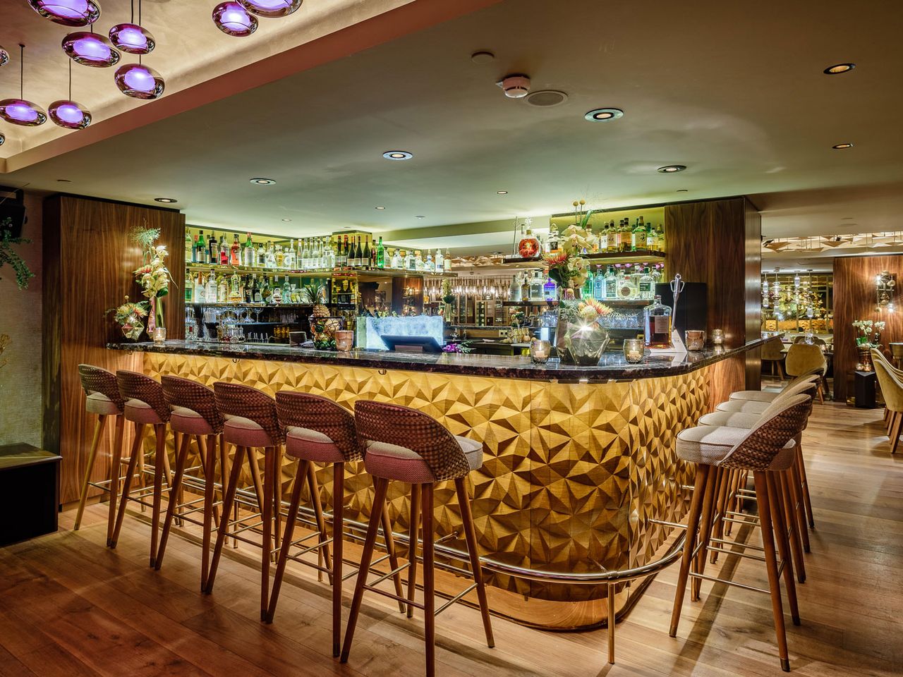 Nikkei Nine im Hotel Vier Jahreszeiten Hamburg, Bar
