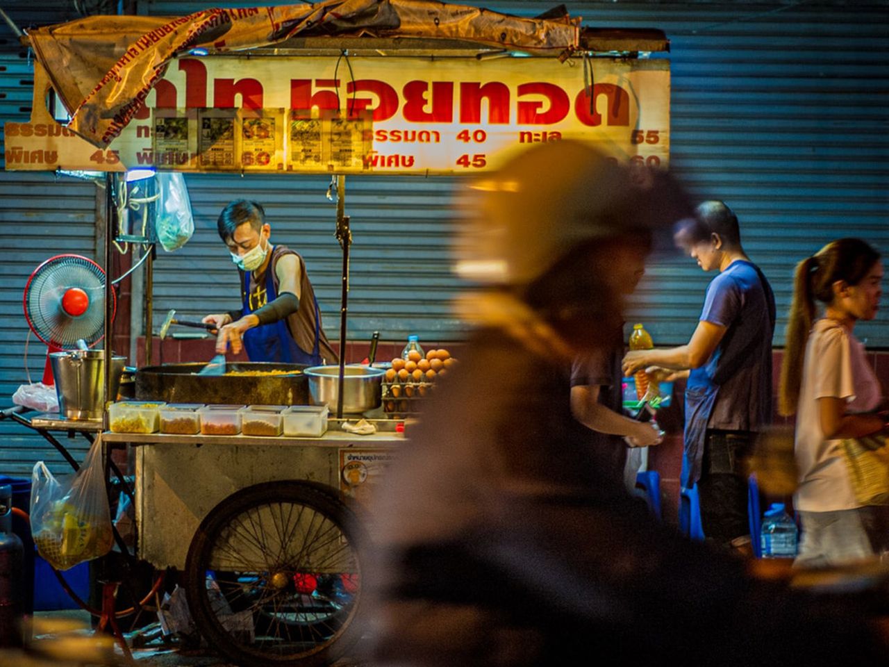 Thailand Streetfood, Stand an der Straße