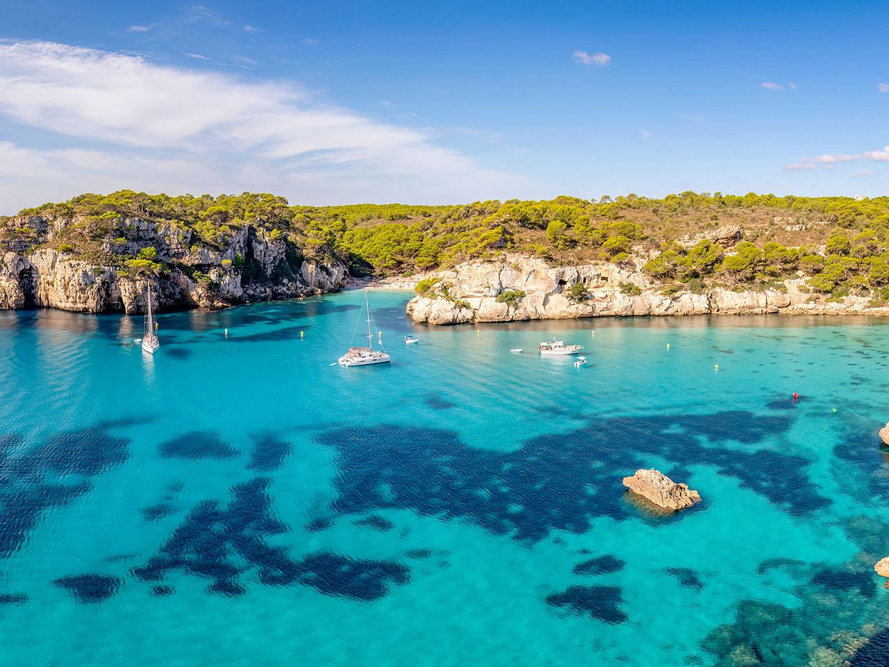 Cala Macarelleta auf Menorca